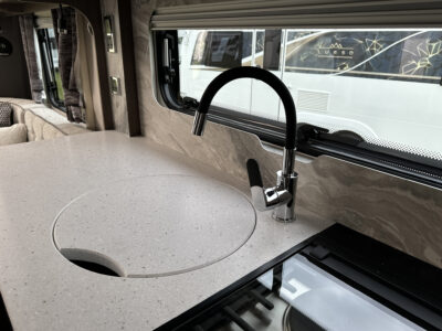 2025 Coachman Lusso III kitchen sink